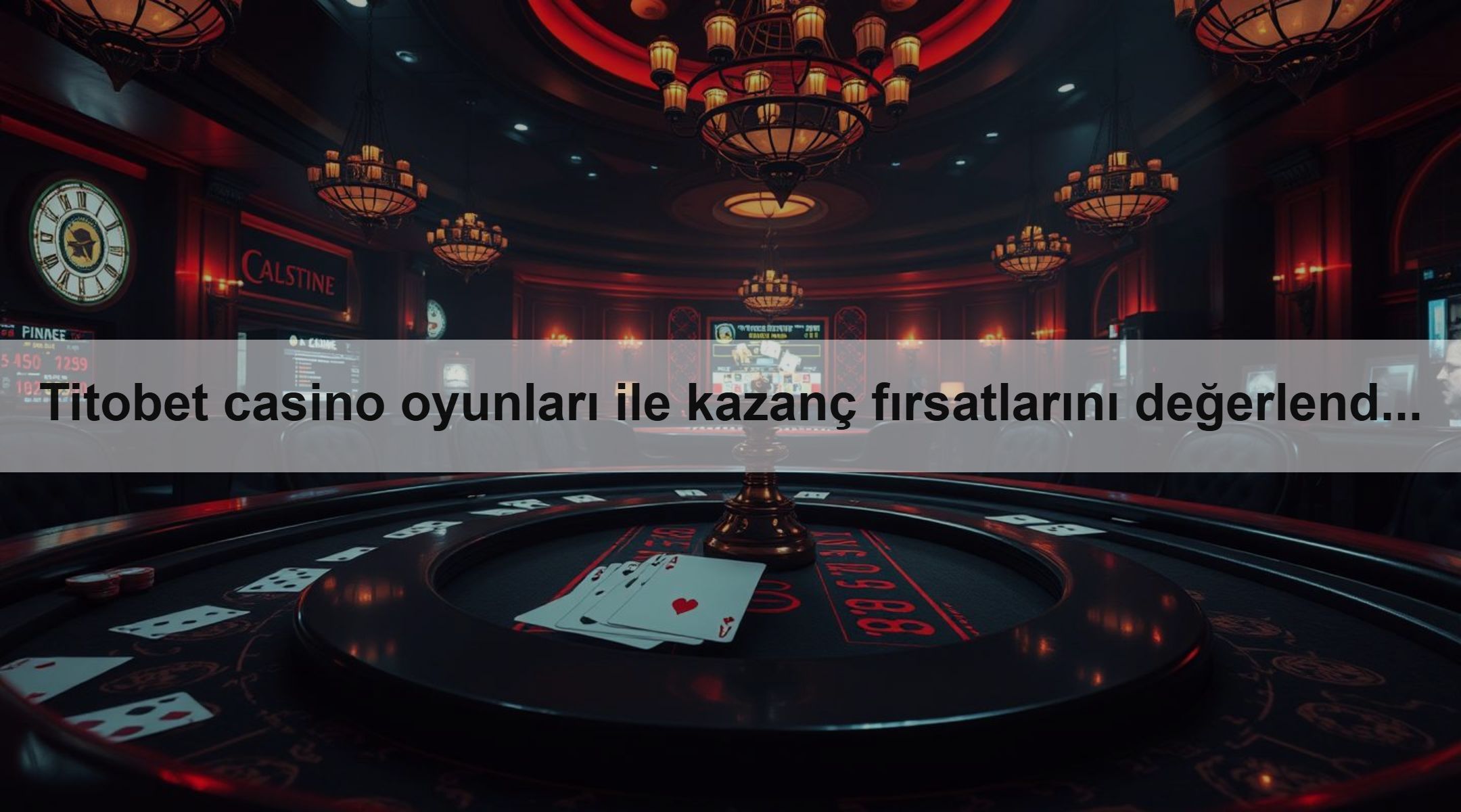 Titobet casino oyunları ile kazanç fırsatlarını değerlendirin