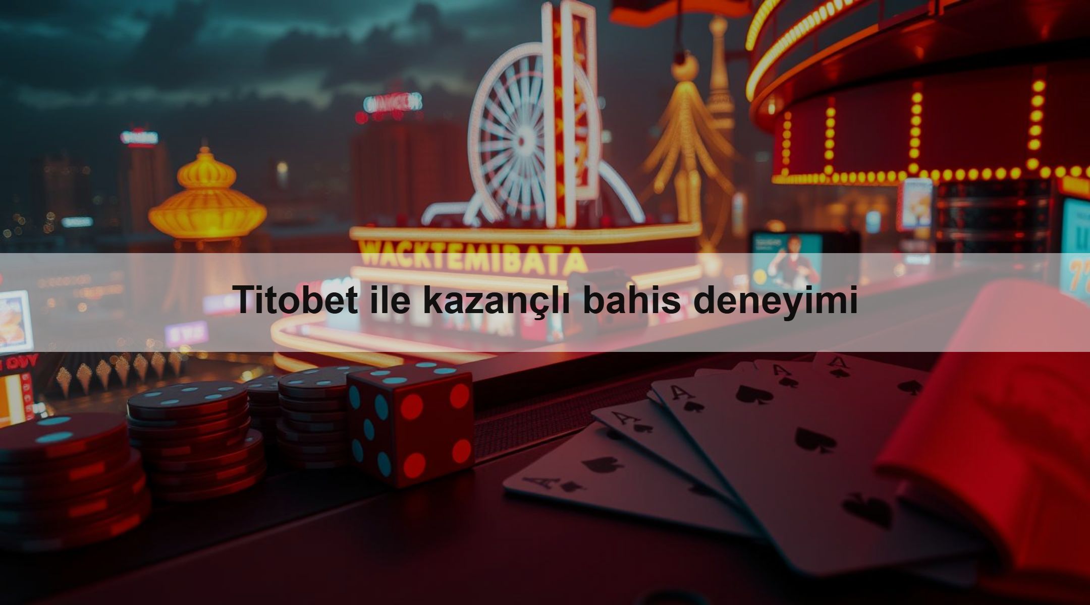 Titobet ile kazançlı bahis deneyimi